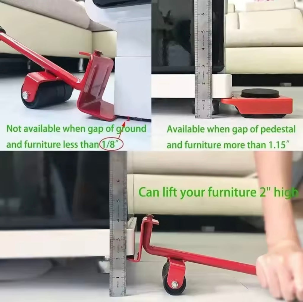 Movexa™ Heavy Duty Furniture Lifter Pro